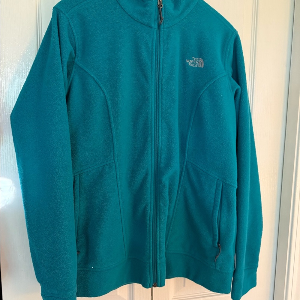 The North Face Turquoise Fleece Jacket